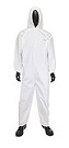 PIP-3606/L                     LG BREATHABLE COVERALLS W/HOOD ELASTIC WRIST